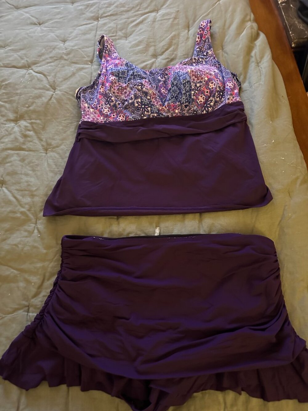 Lot of Land's End Plus Size Swimsuits